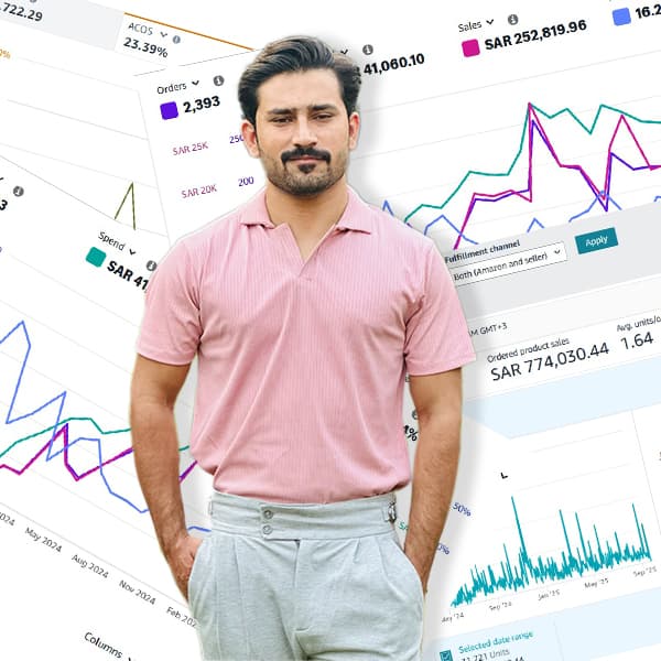 Happy client with phone apps